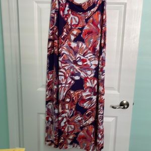 NWT Tommy Bahama Brushstroke Blooms Maxi Skirt